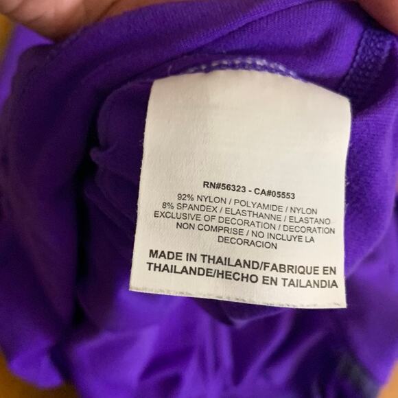 Nike Dri-Fit Quarter Zip Small Purple - Picture 7 of 8